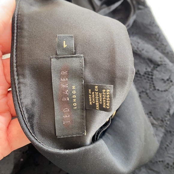 Ted Baker Black lace dress - Picture 5 of 7